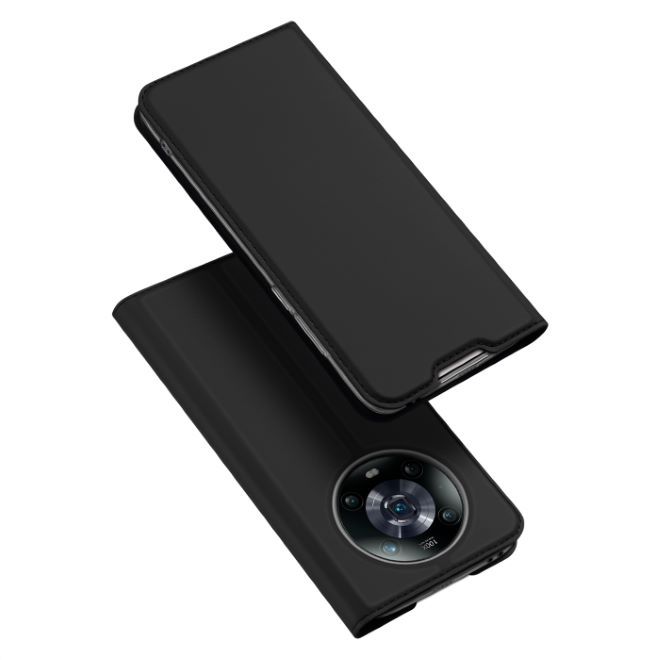 Dux Ducis - Honor Magic4 Pro Hülle - Handy Bookcover - Skin Pro Series - schwarz