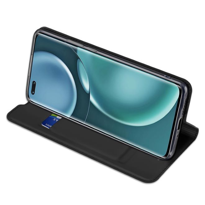 Dux Ducis - Honor Magic4 Pro Hülle - Handy Bookcover - Skin Pro Series - schwarz