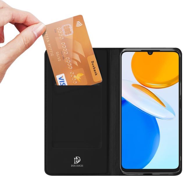Dux Ducis - Honor X7 Hülle - Handy Bookcover - Skin Pro Series - schwarz