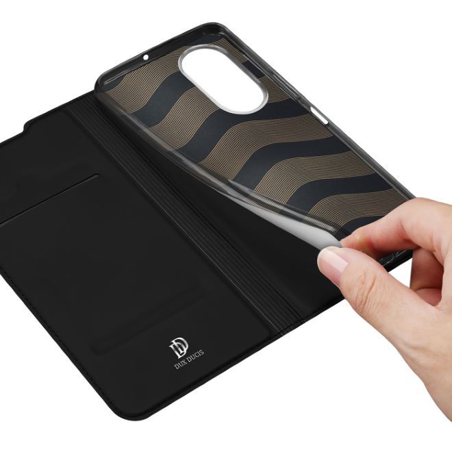 Dux Ducis - Honor X7 Hülle - Handy Bookcover - Skin Pro Series - schwarz