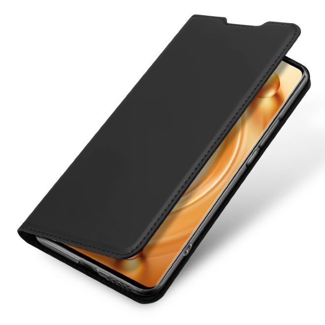 Dux Ducis - vivo X80 Hülle - Handy Bookcover - Skin Pro Series - schwarz