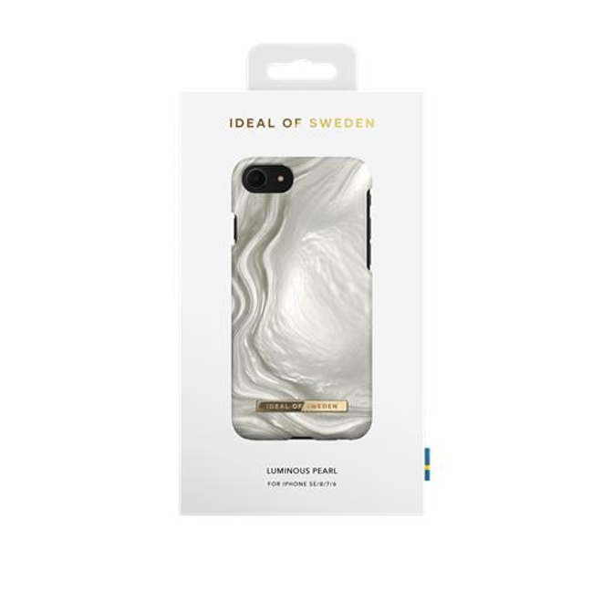 iDeal of Sweden - iPhone SE (2022) / SE (2020) / 8 / 7 / 6S / 6 Hülle - Printed Case - Luminous Pearl