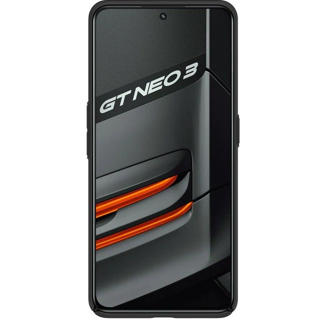 Nillkin - Realme GT Neo 3 Hülle - Plastik Hardcase - CamShield Series - schwarz