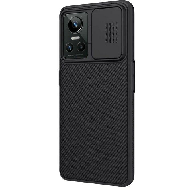 Nillkin - Realme GT Neo 3 Hülle - Plastik Hardcase - CamShield Series - schwarz