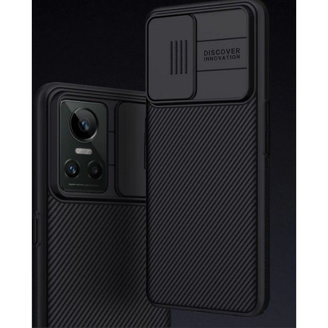 Nillkin - Realme GT Neo 3 Hülle - Plastik Hardcase - CamShield Series - schwarz