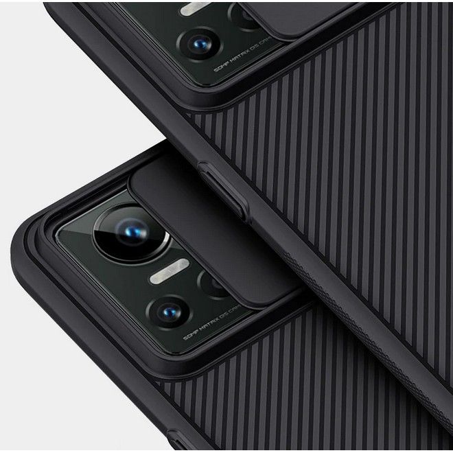Nillkin - Realme GT Neo 3 Hülle - Plastik Hardcase - CamShield Series - schwarz