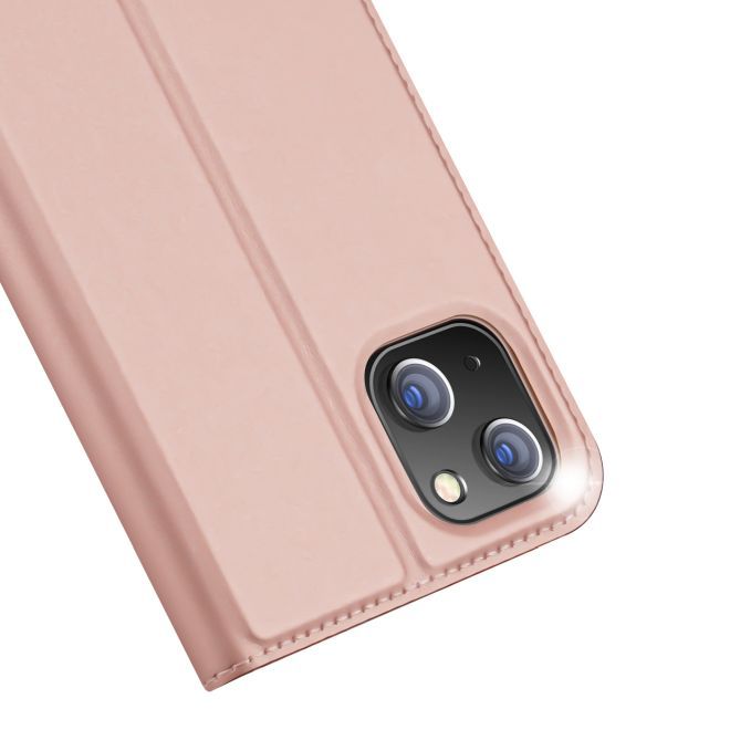 Dux Ducis - iPhone 14 Plus Hülle - Handy Bookcover - Skin Pro Series - rosa