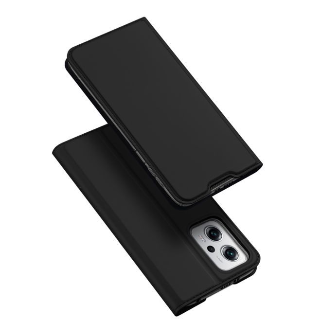 Dux Ducis - Xiaomi Poco X4 GT / Redmi Note 11T Pro / Pro Plus Hülle - Handy Bookcover - Skin Pro Series - schwarz
