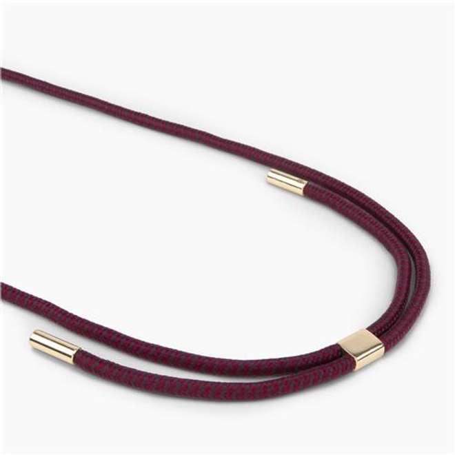 iDeal of Sweden - iPhone 13 Hülle - Necklace Cover - Deep Cherry