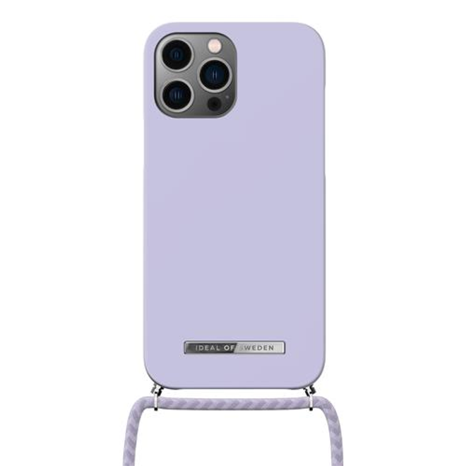 iDeal of Sweden - iPhone 13 Pro Max Hülle - Necklace Cover - Lavender