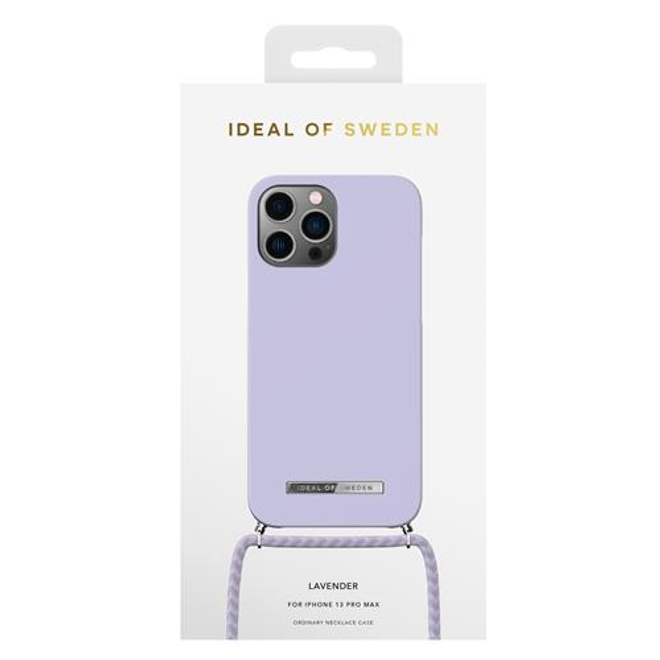 iDeal of Sweden - iPhone 13 Pro Max Hülle - Necklace Cover - Lavender