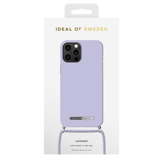 iDeal of Sweden - iPhone 12 Pro Max Hülle - Necklace Cover - Lavender