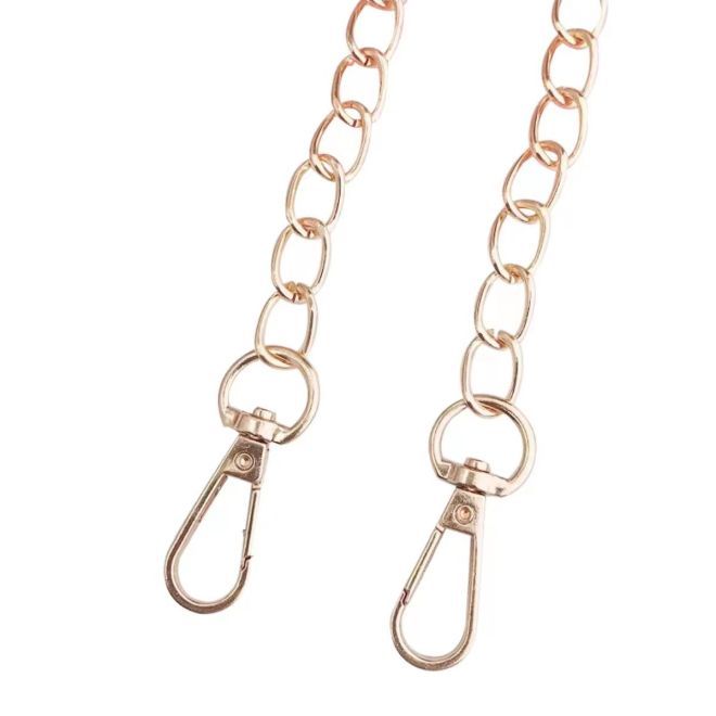 Étui collier pour iPhone 11 Pro Max - Chaîne en métal (122 cm) avec mousqueton - La Reina del Deseo n° 2 - Or