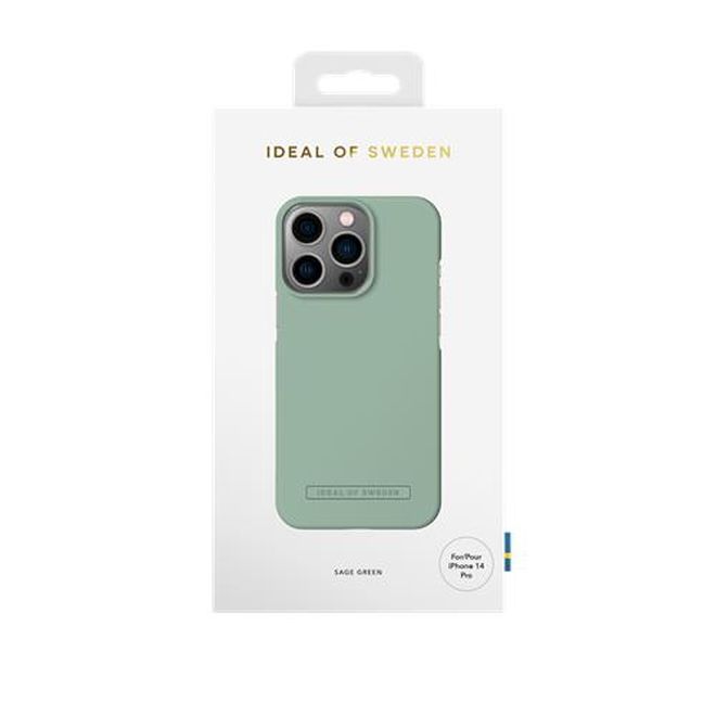 iDeal of Sweden - iPhone 14 Pro Hülle - Slim Case - Sage Green
