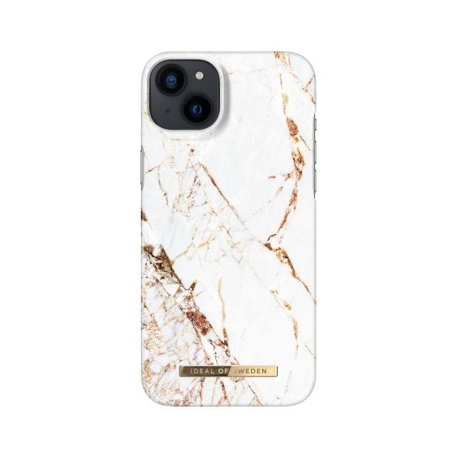 iDeal of Sweden - iPhone 14 Plus Hülle - Printed Case - Carrara Gold