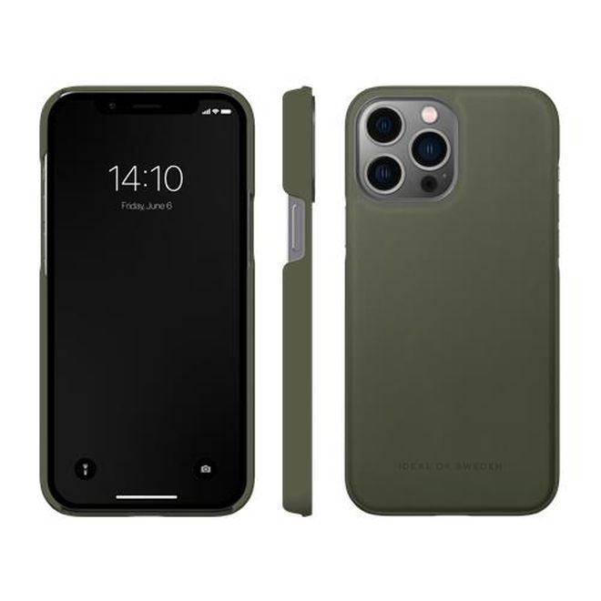iDeal of Sweden - iPhone 14 Pro Hülle - Atelier Case - Intense Khaki