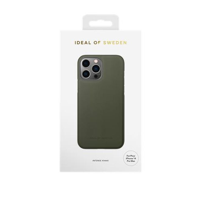 iDeal of Sweden - iPhone 14 Pro Hülle - Atelier Case - Intense Khaki