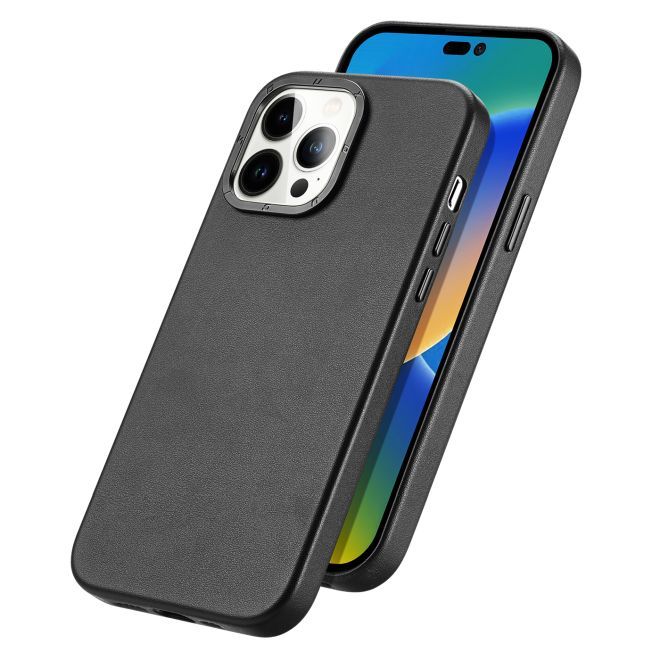 Dux Ducis - iPhone 14 Pro Hülle - MagSafe kompatibel - Hardcase - Grit Series - schwarz