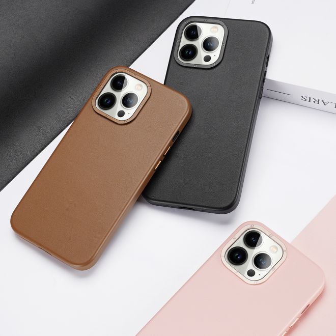 Dux Ducis - iPhone 14 Pro Hülle - MagSafe kompatibel - Hardcase - Grit Series - schwarz