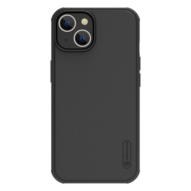 Nillkin - iPhone 14 Plus Hülle - Kunststoff Case - Super Frosted Shield Pro Series - schwarz