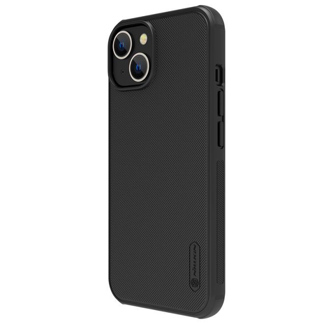 Nillkin - iPhone 14 Plus Hülle - Kunststoff Case - Super Frosted Shield Pro Series - schwarz