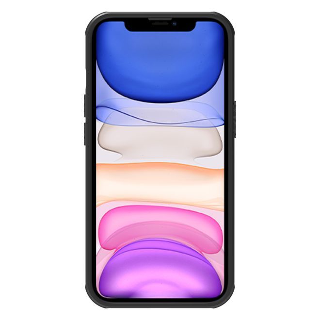 Nillkin - iPhone 14 Plus Hülle - Kunststoff Case - Super Frosted Shield Pro Series - schwarz