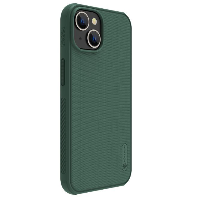 Nillkin - iPhone 14 Plus Hülle - Kunststoff Case - Super Frosted Shield Pro Series - grün