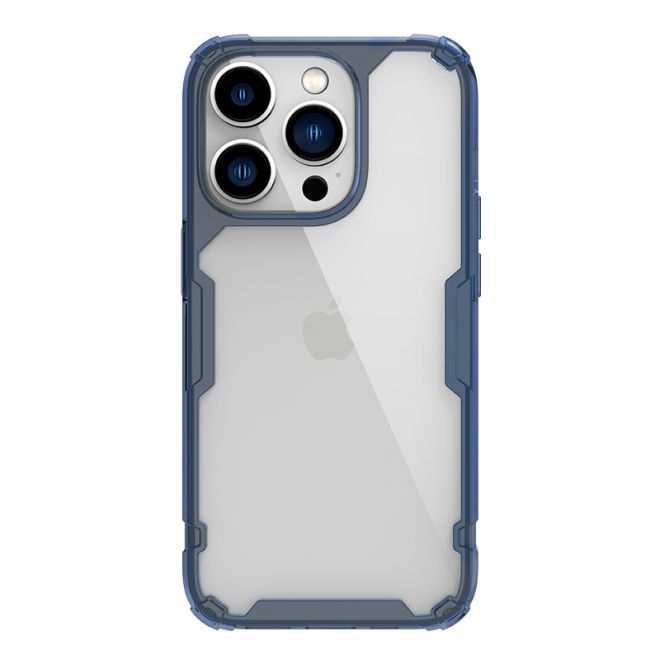 Nillkin - iPhone 14 Pro Hülle - TPU Soft Case - Nature Pro Soft Series - blau