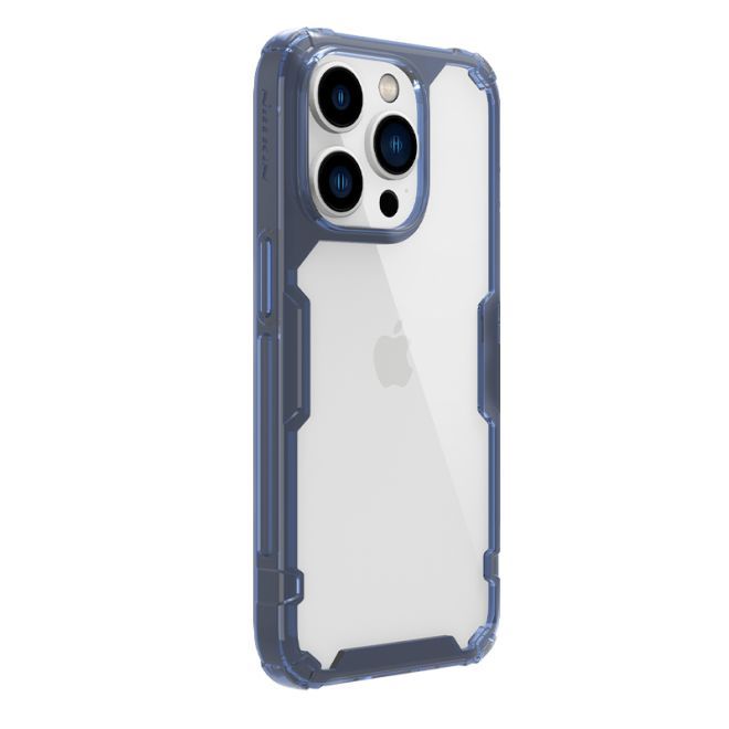 Nillkin - iPhone 14 Pro Hülle - TPU Soft Case - Nature Pro Soft Series - blau