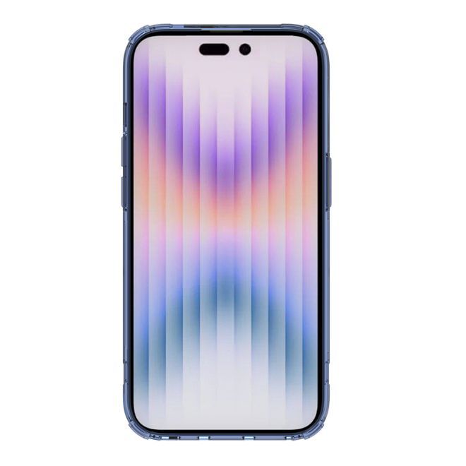 Nillkin - iPhone 14 Pro Hülle - TPU Soft Case - Nature Soft MagSafe Series - blau