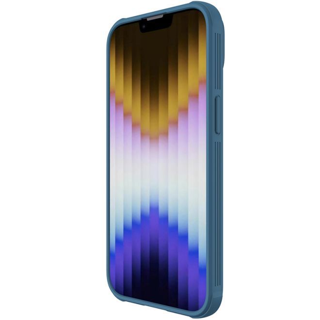 Nillkin - iPhone 14 Plus Hülle - Kunststoff Hardcase - CamShield Pro Series - blau