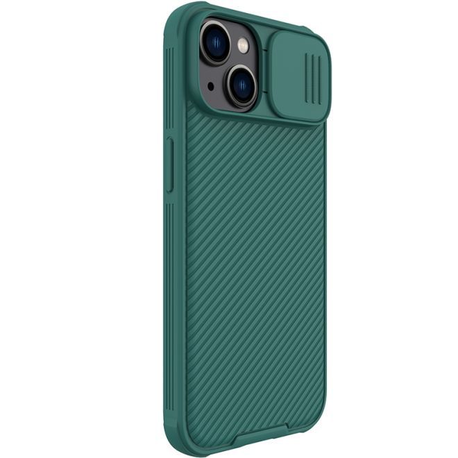 Nillkin - iPhone 14 Plus Hülle - Kunststoff Hardcase - CamShield Pro Series - grün