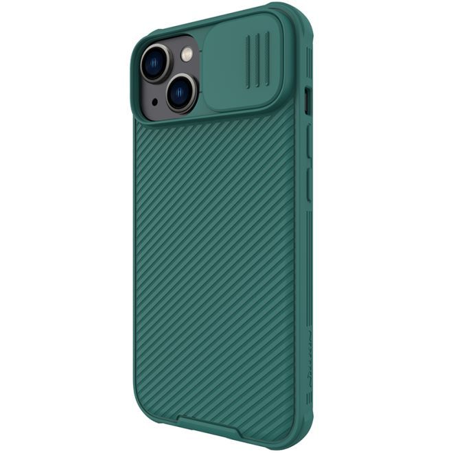 Nillkin - iPhone 14 Plus Hülle - Kunststoff Hardcase - CamShield Pro Series - grün