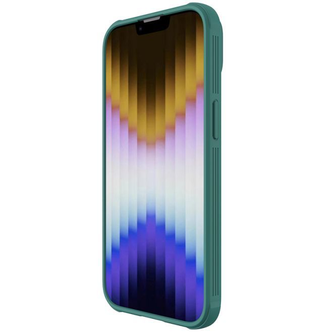 Nillkin - iPhone 14 Plus Hülle - Kunststoff Hardcase - CamShield Pro Series - grün