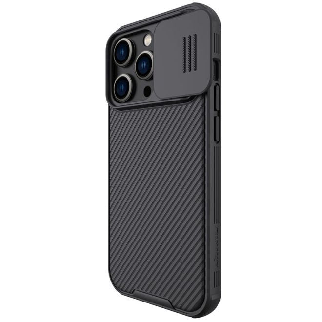 Nillkin - iPhone 14 Pro Max Hülle - Kunststoff Hardcase - CamShield Pro Series - schwarz
