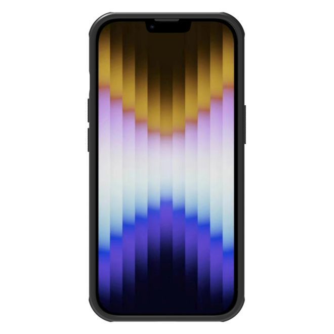 Nillkin - iPhone 14 Plus Hülle - Plastik Case - Super Frosted Shield MagSafe Series - schwarz