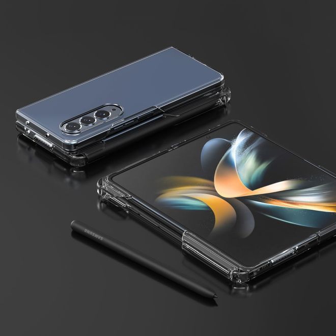 Araree - Samsung Galaxy Z Fold4 Schutzhülle - mit S-Pen Halterung - Nukin P Series - Made in Korea - transparent