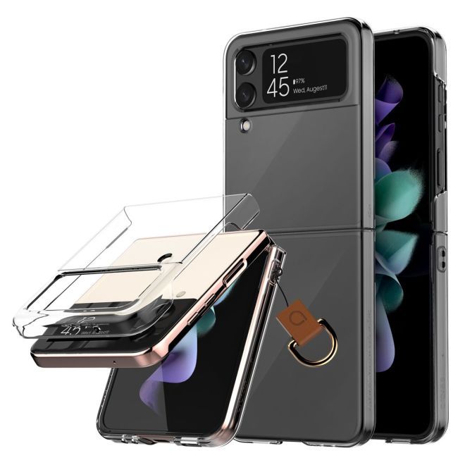 Araree - Samsung Galaxy Z Flip4 Schutzhülle Hardcase - Nukin Series - Made in Korea - transparent