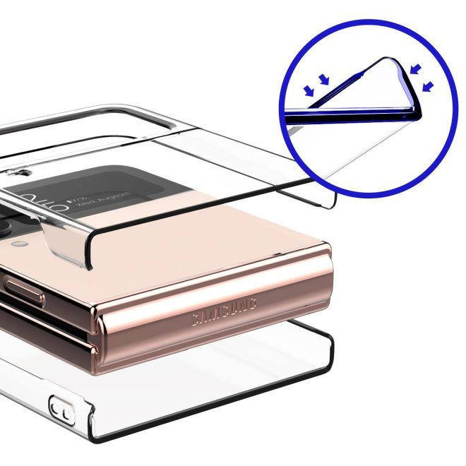 Araree - Samsung Galaxy Z Flip4 Schutzhülle Hardcase - Nukin Series - Made in Korea - transparent