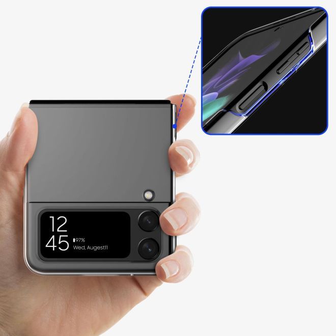 Araree - Samsung Galaxy Z Flip4 Schutzhülle Hardcase - Nukin Series - Made in Korea - transparent