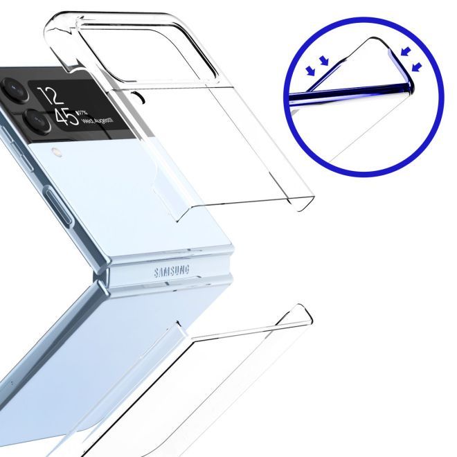 Araree - Samsung Galaxy Z Flip4 Schutzhülle Hardcase - Nukin 085 Series - Made in Korea - transparent