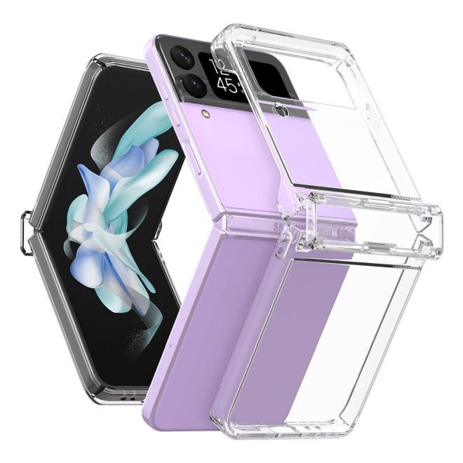 Araree - Samsung Galaxy Z Flip4 Schutzhülle Hardcase - 360 Nukin Series - Made in Korea - transparent