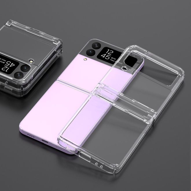 Araree - Samsung Galaxy Z Flip4 Schutzhülle Hardcase - 360 Nukin Series - Made in Korea - transparent