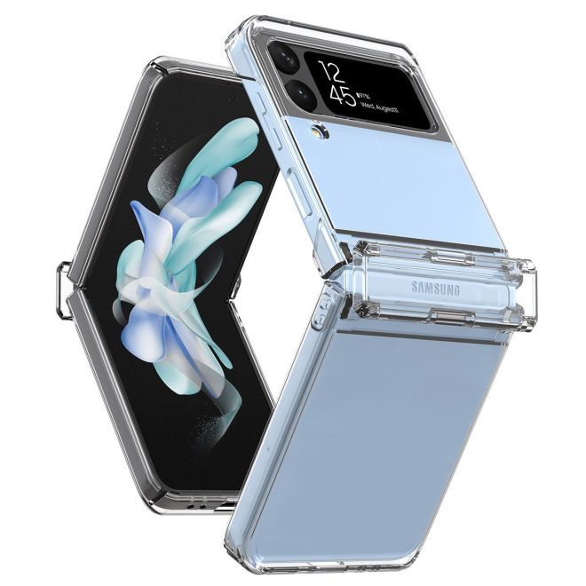 Araree - Samsung Galaxy Z Flip4 Schutzhülle Hardcase - 360 Nukin Series - Made in Korea - transparent