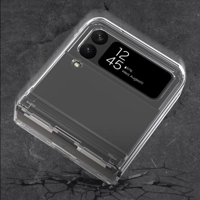 Araree - Samsung Galaxy Z Flip4 Schutzhülle Hardcase - 360 Nukin Series - Made in Korea - transparent