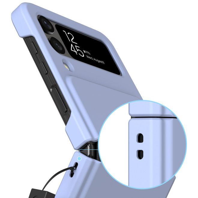 Araree - Samsung Galaxy Z Flip4 Hülle - Case aus Plastik - Aero Flex Series - Made in Korea - blau