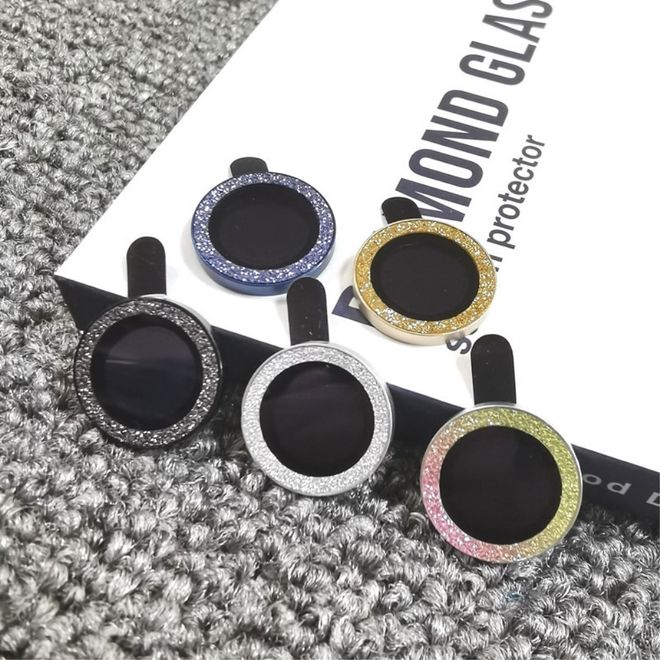 iPhone 14 Pro Max Kameralinsen Schutzglas - Schutz für 3-fach Kamera - Camera Lens Bling Series - schwarz