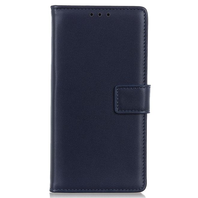 Étui pour iPhone 14 Pro Max - Collection Classic II en cuir - Bleu