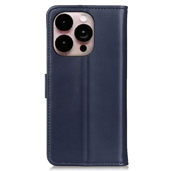 Étui pour iPhone 14 Pro Max - Collection Classic II en cuir - Bleu
