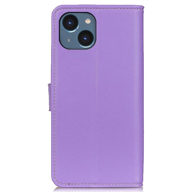 Étui pour iPhone 14 Plus - Collection Classic II en cuir - Violet